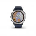   Garmin Quatix 6 - Gray with Captain Blue Band